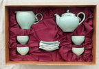 Towering Cloud Celadon Pottery Tea Set