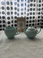 "Towering Cloud" Celadon Pottery Tea Set